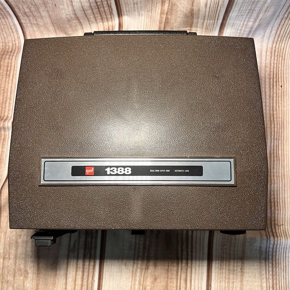 Vintage Gaf 1388 Dual/8MM Super 8MM Automatic Load